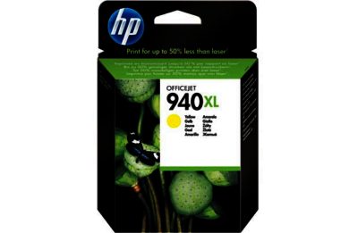HP 940XL High Yield Yellow Original Ink Cartridge (C4909AE)